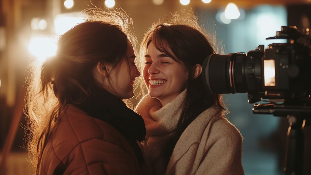 Quelles relations entretient-elle avec ses proches et ses amies du cinéma