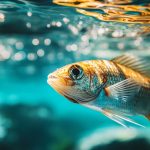 Rêver de gros poisson dans l'eau