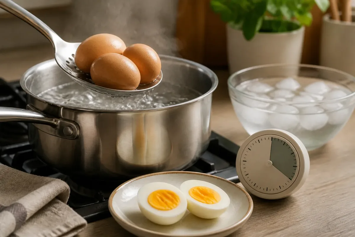 Œuf dur : quel temps de cuisson pour le réussir à coup sûr ?