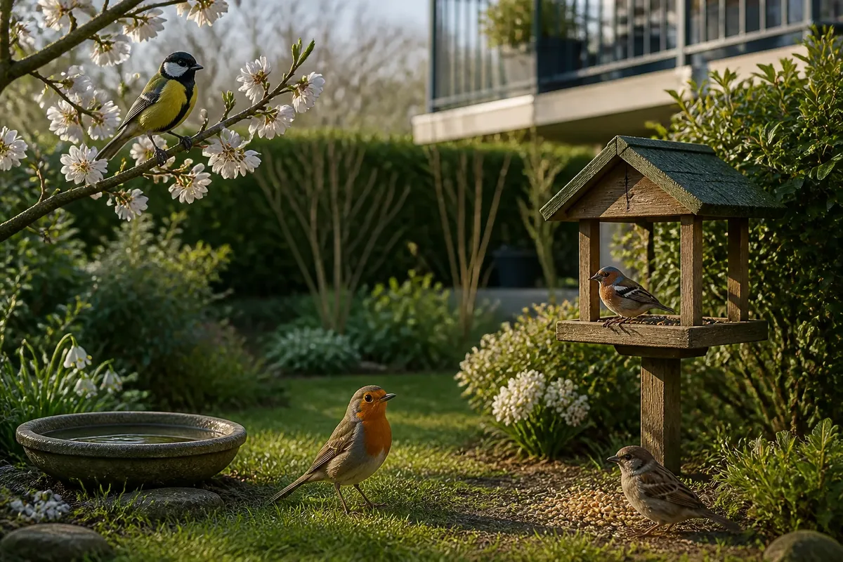 Oiseaux des jardins : les reconnaître, les observer et les accueillir en 2026