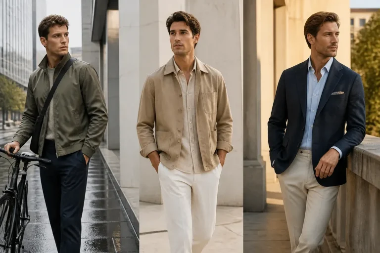 Veste homme mi-saison : top 10 des modèles 2026 selon le style et l’usage